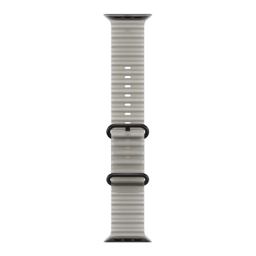 49mm Poolitud Hall Ookeani Rihm - Musta Titaneevi Viimistlus