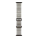 49 mm läpikuultava harmaa Ocean-hihna - musta titaani viimeistely 49 mm läpikuultava harmaa Ocean-hihna - musta titaani viimeistely