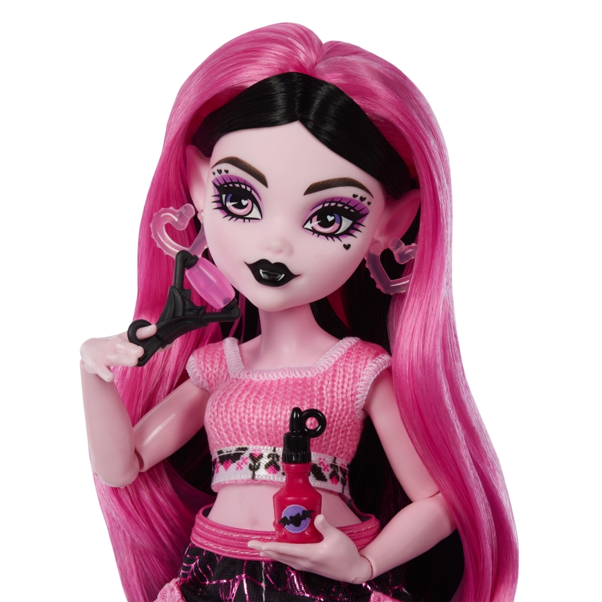 Monster High Self-Scare Secrets Draculaura -nukke ja 13 realistista tarviketta – 4