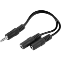 Sandberg MiniJack Splitter 1-2 Sandberg MiniJack Splitter 1-2