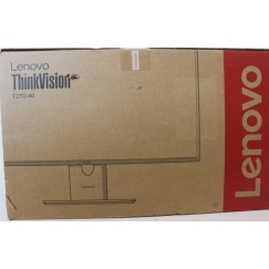 Распродажа. ThinkVision T27Q-40 27 2560x1440/HDMI/Гарантия 3 года | Распродажа. | T27Q-40 | 27 " | IPS | 16:9 | 120 Гц | 6 мс | 