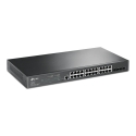 TP-Link JetStream TL-SG3428 tinklo komutatorius Valdomas L2/L3 Gigabit Ethernet (10/100/1000) 1U Juo TP-Link JetStream TL-SG3428 tinklo komutatorius Valdomas L2/L3 Gigabit Ethernet (10/100/1000) 1U Juo