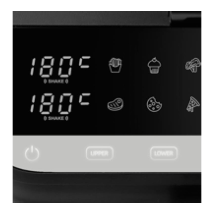 Emerio dviejų lygių airfryer – 3