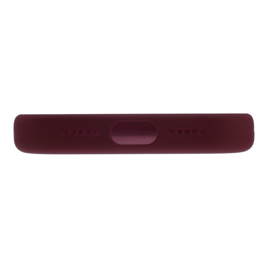 FoneKit MagSafe šķidrā silikona aizsargapvalks, iPhone 18 Pro Max / 17 Pro Max, vīna sarkanā krāsā – 5
