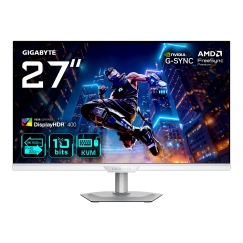 GIGABYTE M27UP ICE kompiuterio monitorius 68,6 cm (27") 3840 x 2160 pikseliai 4K Ultra HD LED Balta
