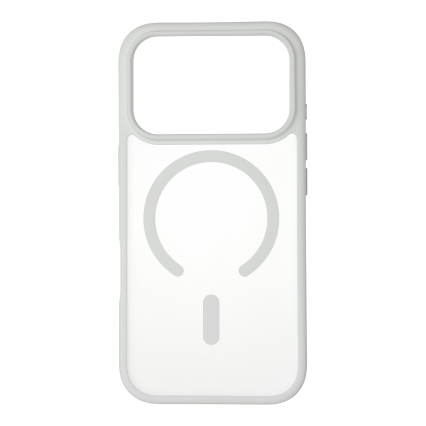 FoneKit MagSafe Soft Touch apsauga, iPhone 18 Pro Max / 17 Pro Max, balta
