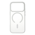 FoneKit MagSafe Soft Touch suojakuori, iPhone 18 Pro Max / 17 Pro Max, valkoinen