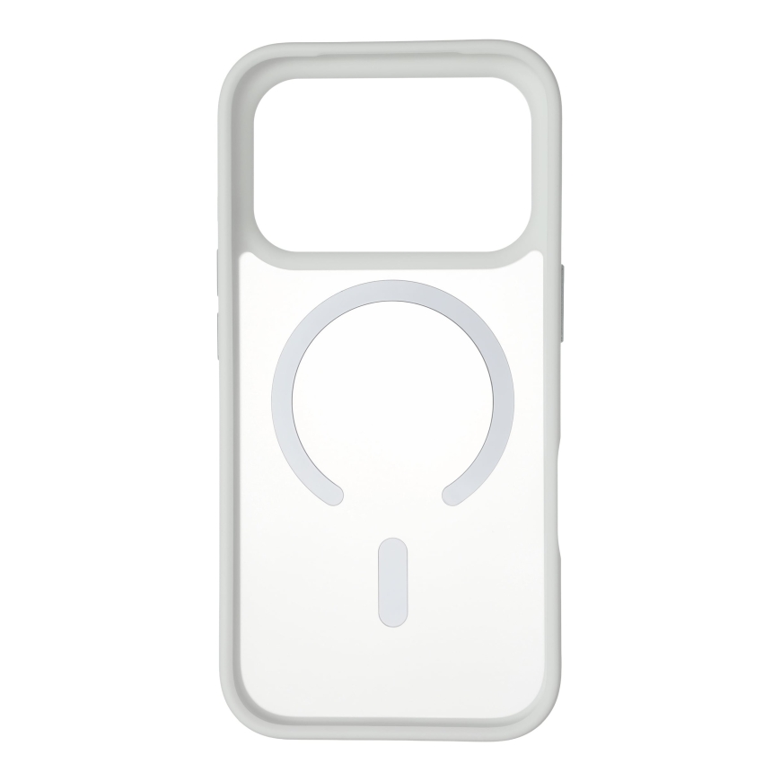 FoneKit MagSafe Soft Touch kaitseümbris, iPhone 18 Pro Max / 17 Pro Max, valge – 2