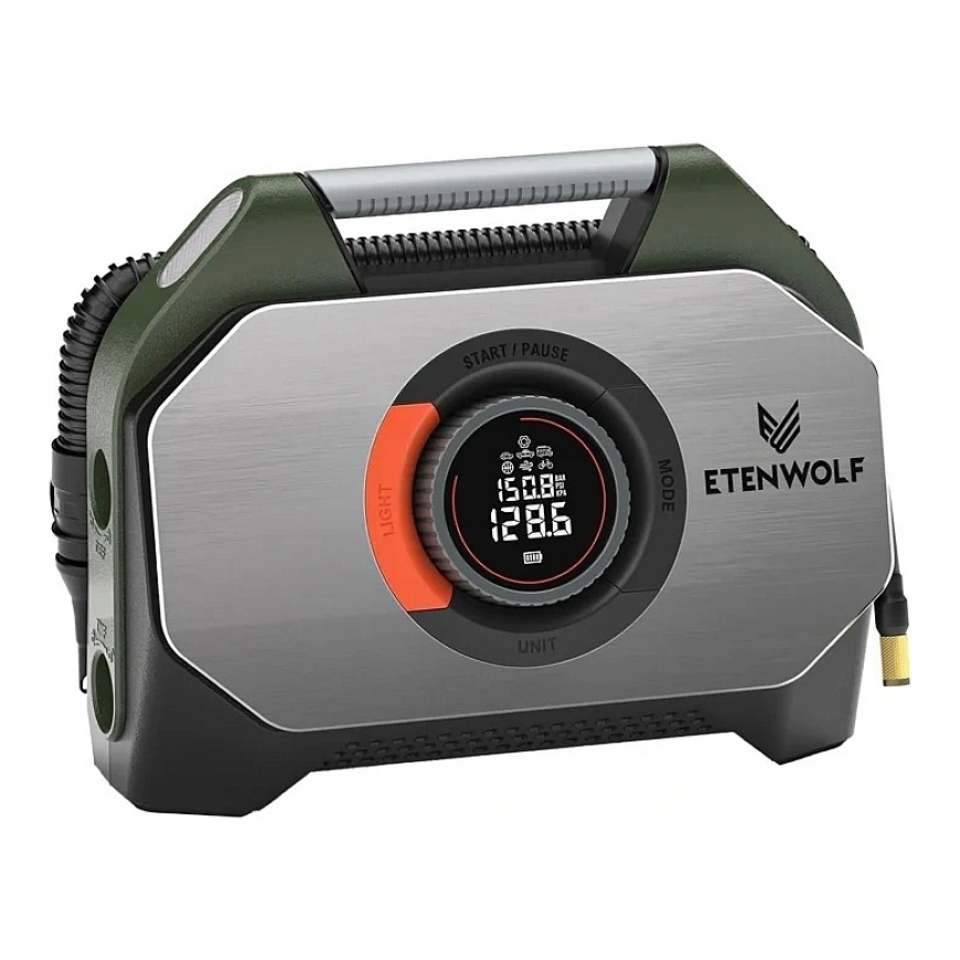 Etenwolf S7 Car Air Compressor, 11.03 bar, 38,400 mAh