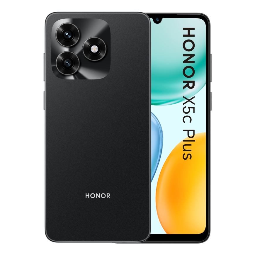 Honor X5c PLUS 17,1 cm (6.74") MagicOS 9.0 4G 4 GB 128 GB 5260 mAh Черный – 2
