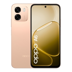 OPPO A6 17,1 cm (6.75") Kaksois-SIM Android 15 4G USB Type-C 6 GB 256 GB 6550 mAh Kulta