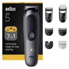 Braun 80789911 juuksetrimmer/-lõikusmasin Tumehall 21 Liitiumioon (Li-Ion)
