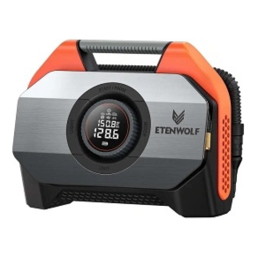 Etenwolf S6 auto õhkkompressor, 11.03 bar, 19,200 mAh (oranž) – 2