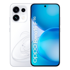 OPPO Reno16 F 5G 16,7 cm (6.57") Kaksois-SIM Android 16.0 USB Type-C 8 GB 256 GB 6500 mAh Valkoinen