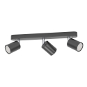 Eglo Adfira-Z Spot Light Ceiling Lamp, black / chrome, 3 light sources Eglo Adfira-Z Spot Light Ceiling Lamp, black / chrome, 3 light sources