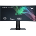 Viewsonic VP3881A PC lamekuvar 96,5 cm (38") 3840 x 1600 pikslit Quad HD+ LED Must Viewsonic VP3881A PC lamekuvar 96,5 cm (38") 3840 x 1600 pikslit Quad HD+ LED Must