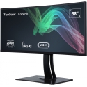 Viewsonic VP3881A tietokoneen litteä näyttö 96,5 cm (38") 3840 x 1600 pikseliä Quad HD+ LED musta Viewsonic VP3881A tietokoneen litteä näyttö 96,5 cm (38") 3840 x 1600 pikseliä Quad HD+ LED musta