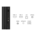 TCL T69C 85T69C tv 2,16 m (85") 4K Ultra HD Älytelevisio Wi-Fi Musta 450 cd/m² TCL T69C 85T69C tv 2,16 m (85") 4K Ultra HD Älytelevisio Wi-Fi Musta 450 cd/m²