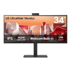 LG 34BA85QE-B monitori 86,4 cm (34") 3440 x 1440 pikseļi Wide Quad HD LCD Melns