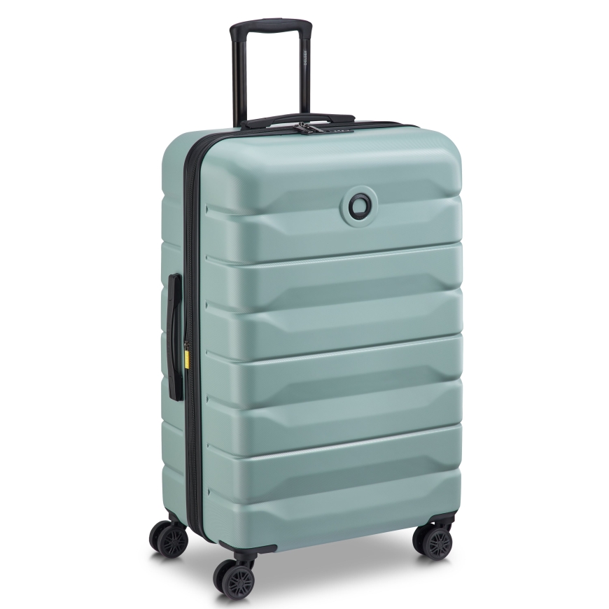 Delsey Air Armour Expandable 76 cm suitcase, green