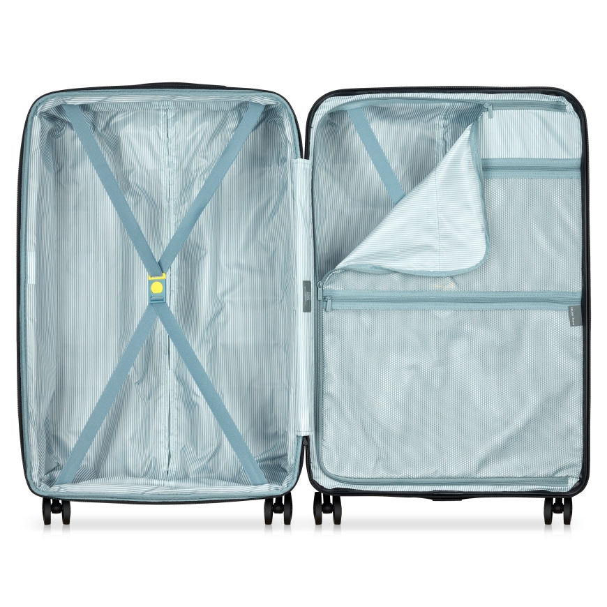 Delsey Air Armour Expandable 76 cm matkalaukku, vihreä – 5