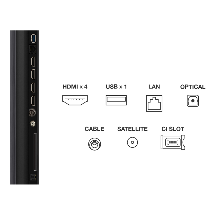 TCL Q6C 65Q6C TV 165.1 cm (65") 4K Ultra HD Smart TV Wi-Fi Metallic – 4