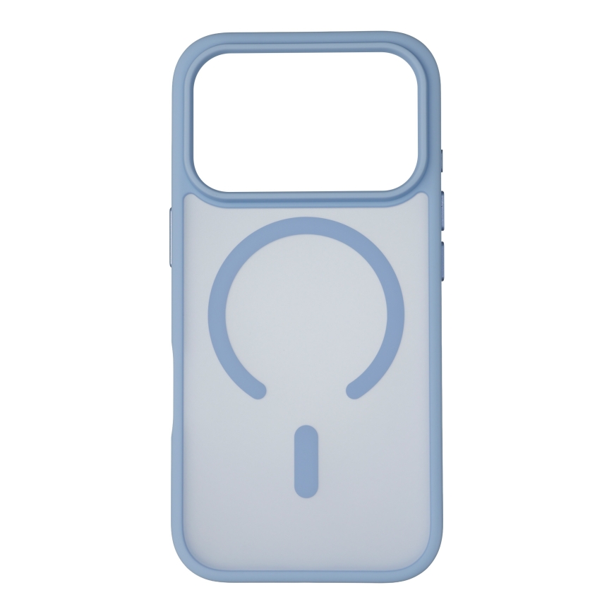 FoneKit MagSafe Soft Touch apsauginis dėklas, iPhone 18 Pro / 17 Pro, ledynas