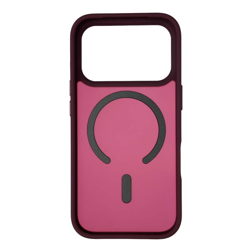 FoneKit MagSafe Soft Touch Case, iPhone 18 Pro / 17 Pro, wine red – 2