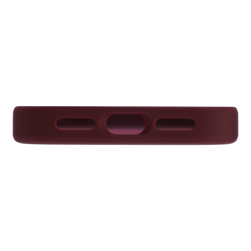 FoneKit MagSafe Soft Touch aizsargapvalks, iPhone 18 Pro / 17 Pro, vīna sarkanā krāsā – 5