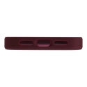 FoneKit MagSafe Soft Touch apsauga, iPhone 18 Pro / 17 Pro, vyno raudona FoneKit MagSafe Soft Touch apsauga, iPhone 18 Pro / 17 Pro, vyno raudona