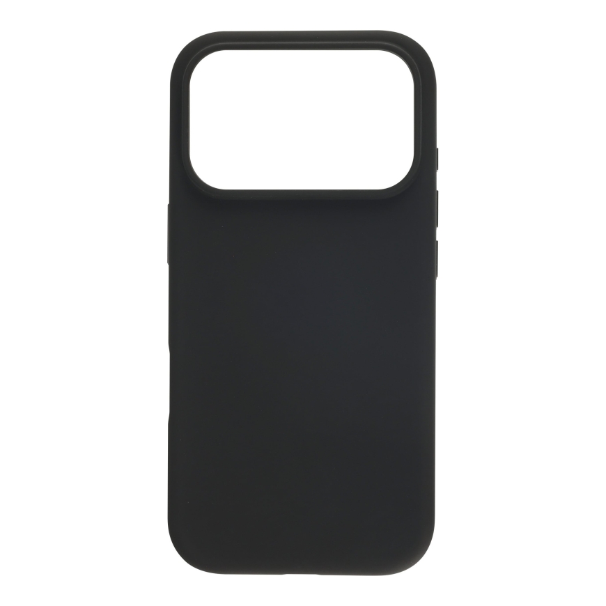 FoneKit MagSafe skystas silikoninis dėklas, iPhone 18 Pro / 17 Pro, juodas
