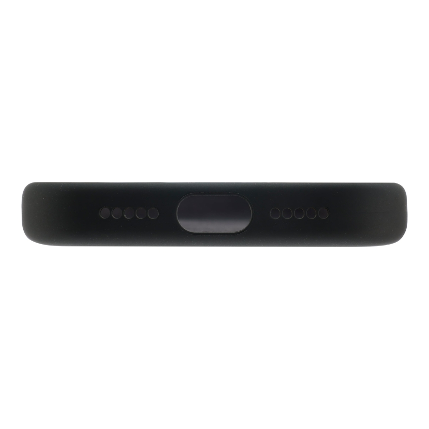 FoneKit MagSafe Liquid Silicone aizsargapvalks, iPhone 18 Pro / 17 Pro, melns – 5