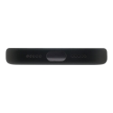 FoneKit MagSafe Liquid Silicone aizsargapvalks, iPhone 18 Pro / 17 Pro, melns