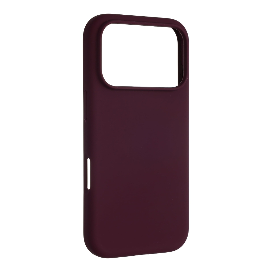 FoneKit MagSafe Liquid Silicone kaitseümbris, iPhone 18 Pro / 17 Pro, veinipunane – 3