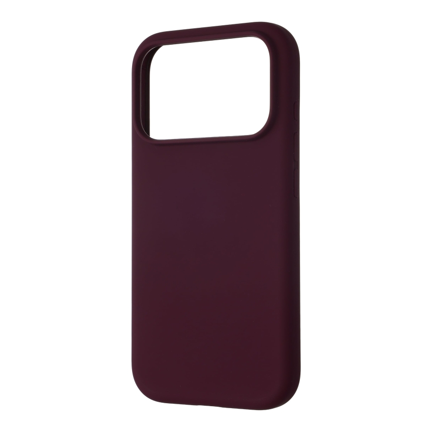 FoneKit MagSafe Liquid Silicone kaitseümbris, iPhone 18 Pro / 17 Pro, veinipunane – 4