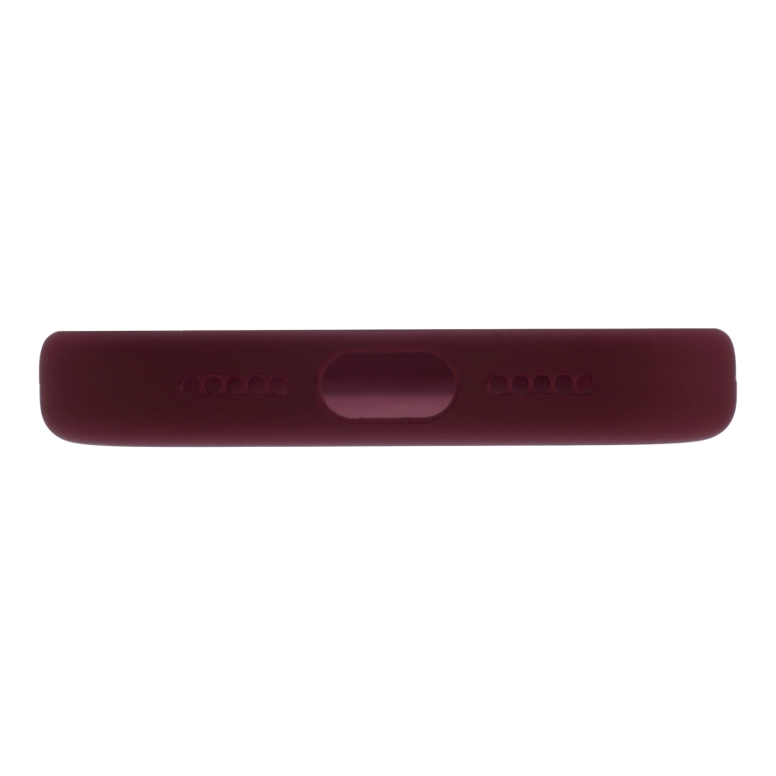 FoneKit MagSafe Liquid Silicone Case, iPhone 18 Pro / 17 Pro, Burgundy – 5