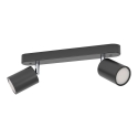 Eglo Adfira-Z Ceiling Spot Light, black / chrome, 2 light sources Eglo Adfira-Z Ceiling Spot Light, black / chrome, 2 light sources