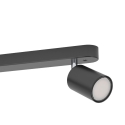 Eglo Adfira-Z Ceiling Spot Light, black / chrome, 2 light sources Eglo Adfira-Z Ceiling Spot Light, black / chrome, 2 light sources