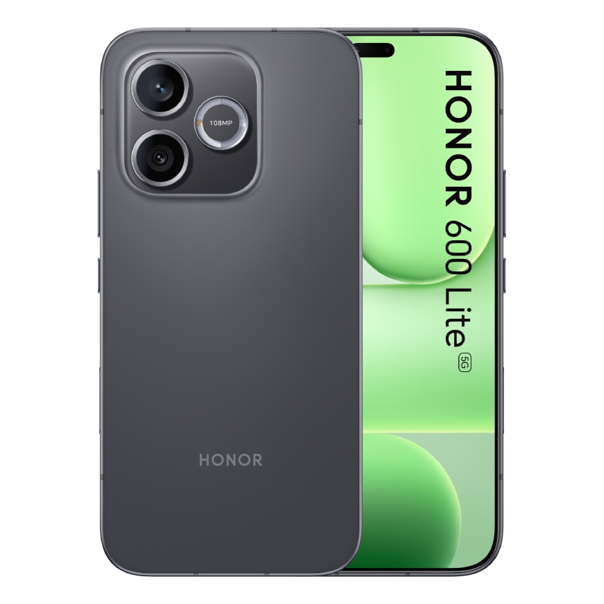 Honor 600 Lite 16.8 cm (6.6") Dual SIM Android 16.0 5G USB Type-C 8 GB 128 GB 6520 mAh Black – 2