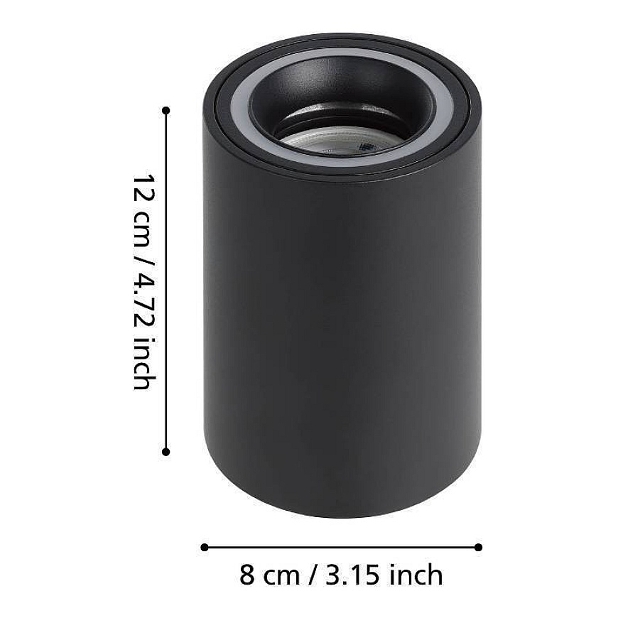 Eglo Carosso-Z smart ceiling light, black – 3