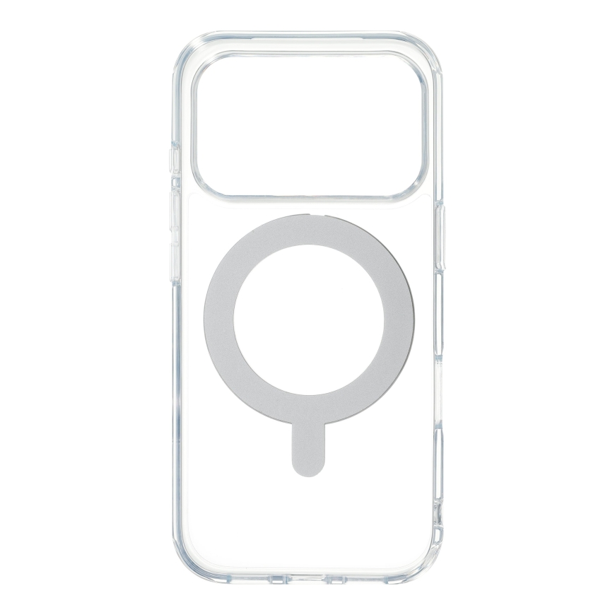 FoneKit Premium Kickstand MagSafe kaitseümbris jalustaga, iPhone 18 Pro Max / 17 Pro Max, läbipaistev – 2