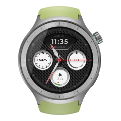 Motorola Moto Watch 3,63 cm (1.43") OLED-ekraan 47 mm Digitaalne Puutetundlik ekraan Hõbe GPS (satelliit)