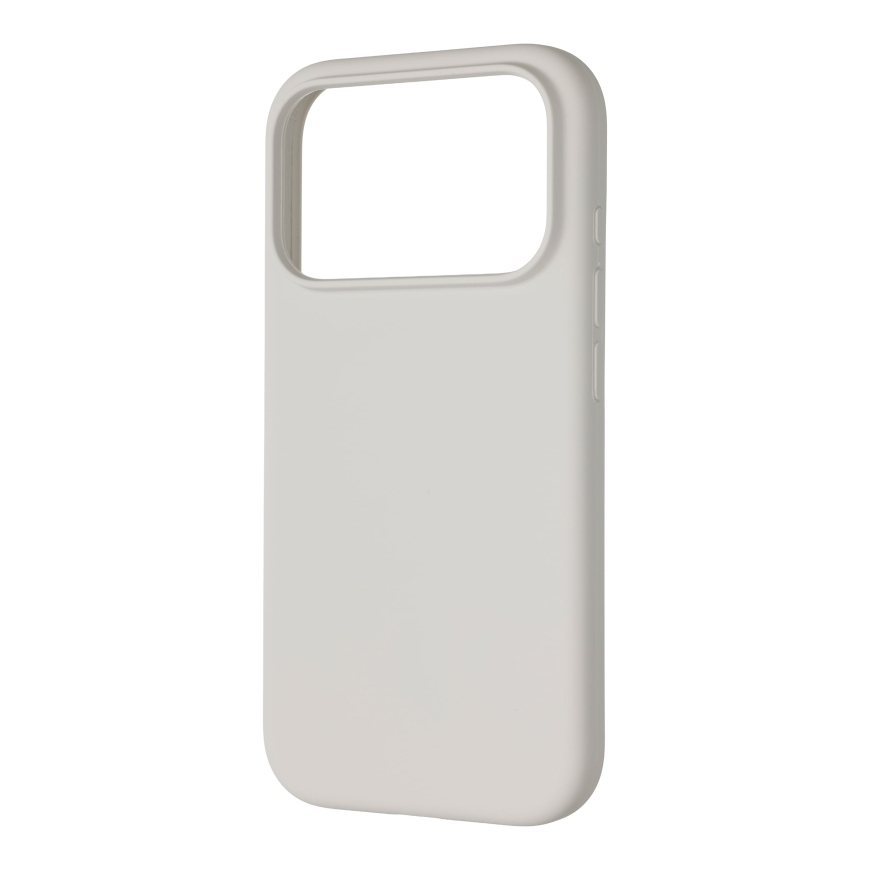 FoneKit MagSafe Liquid Silicone suojakuori, iPhone 18 Pro / 17 Pro, valkoinen – 4