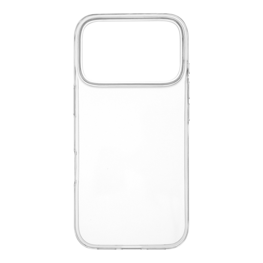 FoneKit silicone case, iPhone 18 Pro / 17 Pro, transparent