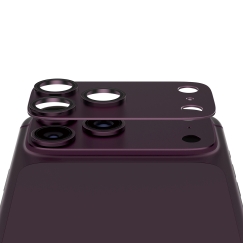 PanzerGlass ® Fender Camera Lens Protector Dark Cherry iPhone 18 Pro Kirkas näytönsuoja 1 kpl
