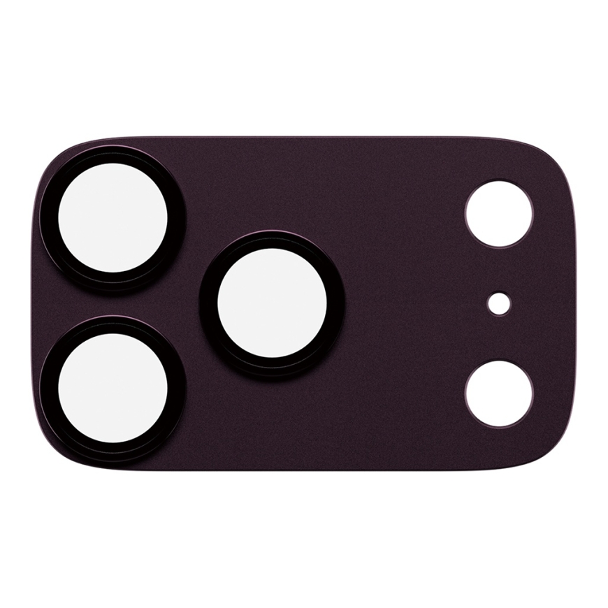 PanzerGlass ® Fender Camera Lens Protector Dark Cherry iPhone 18 Pro Caurspīdīgs ekrāna aizsargs 1 p – 4