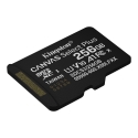 Kingston Technology 256 Gt micSDXC Canvas Select Plus Gen3 150R A1, yhden kappaleen pakkaus ilman so Kingston Technology 256 Gt micSDXC Canvas Select Plus Gen3 150R A1, yhden kappaleen pakkaus ilman so