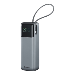 Sandberg 421-30 akupank Liitiumpolümeer (LiPo) 20000 mAh Must, Hall