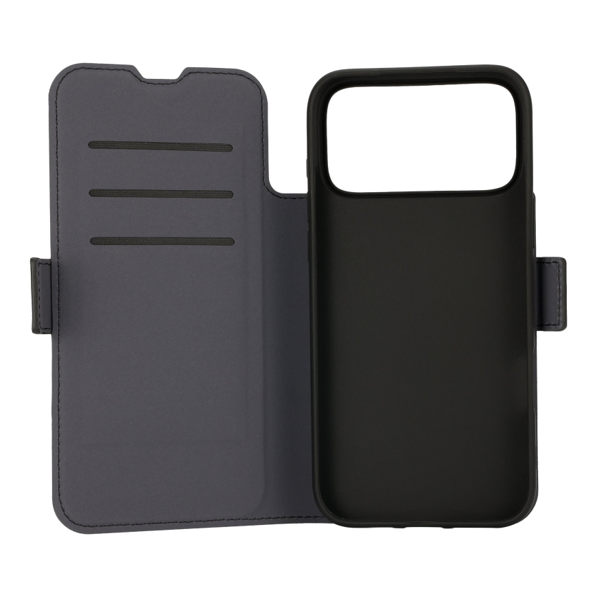 FoneKit MagSafe BookCase kaitseümbris, iPhone 18 Pro / 17 Pro, must – 3