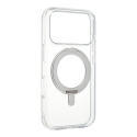 FoneKit Premium Kickstand MagSafe aizsargapvalks ar statīvu, iPhone 18 Pro / 17 Pro, caurspīdīgs FoneKit Premium Kickstand MagSafe aizsargapvalks ar statīvu, iPhone 18 Pro / 17 Pro, caurspīdīgs
